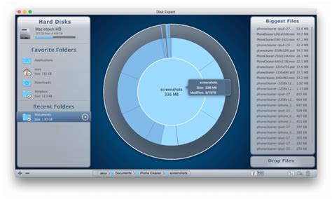 Disk Space Analyzer For MacOS