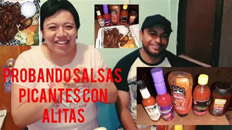 Probando Diferentes Tipos De Salsas Picantes Youtube