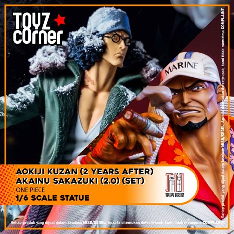 Jual Toyz Corner Jimei Palace 1 6 Scale Statue Aokiji Kuzan Akainu