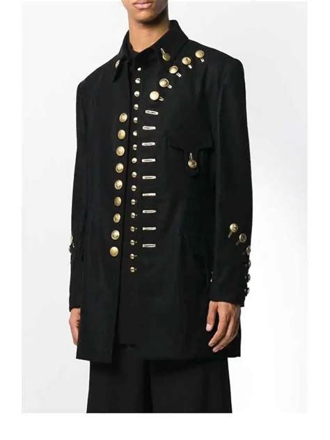 S 4XL 2023 New Men Clothing Fashion GD Many Buttons Military Uniforms