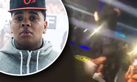 Kevin Gates Viciously Kicks Female Fan In The Chest After She Touches