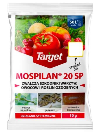 Mospilan 20sp Target NA MSZYCE OPUCHLAKI STONKI 10G 5901875002159