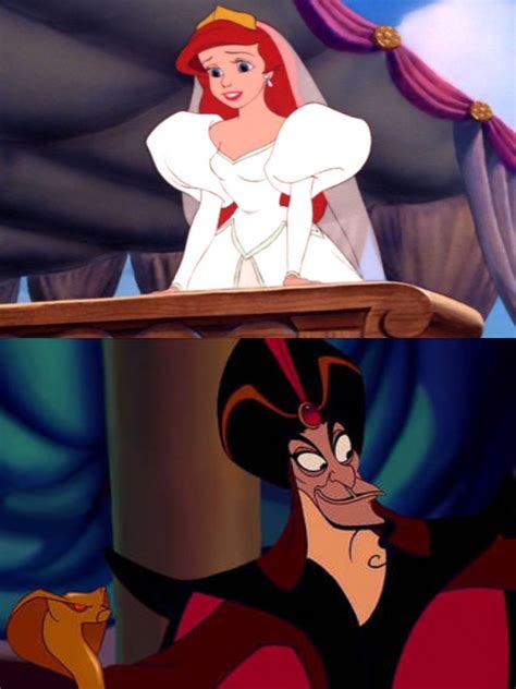 Jafar Marries Ariel by JakeyFrolloGothel on DeviantArt