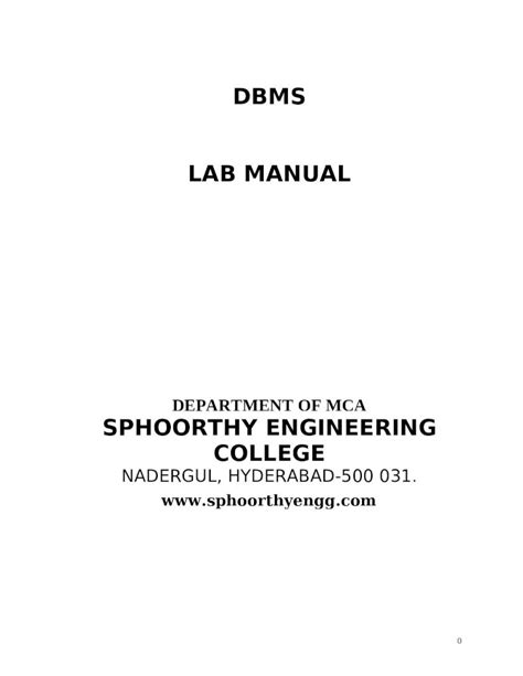 Doc Dbms Lab Practice Notes Dokumen Tips