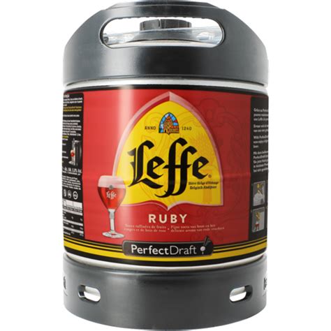 Fût 6L Leffe Ruby Perfectdraft 0