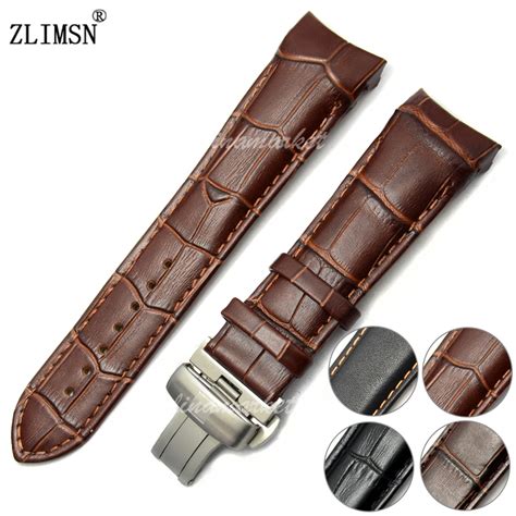 Aliexpress Buy 22mm 23mm Genuine Leather Watchbands Light Brown