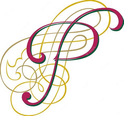 Fancy Letter P