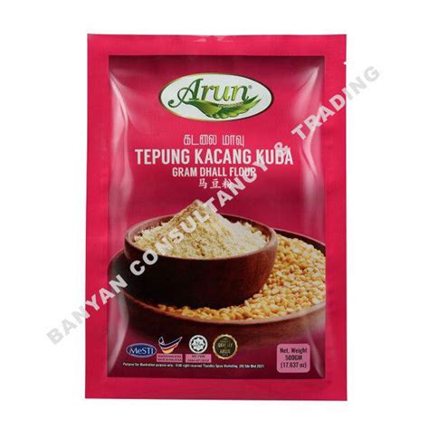 Arun Gram Dhall Flour Tepung Kacang Kuda G Halal Lazada