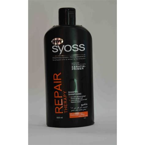 SYOSS Repair Therapy Shampoo For Dry Damaged Hair 500ml