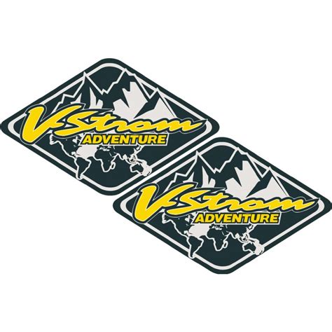 Suzuki V Strom Adventure Style 7 Stickers Decals DecalsHouse