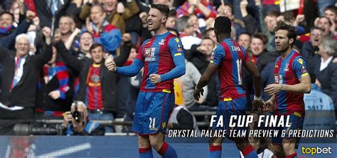 2016 FA Cup Final – Crystal Palace Team Preview / Predictions