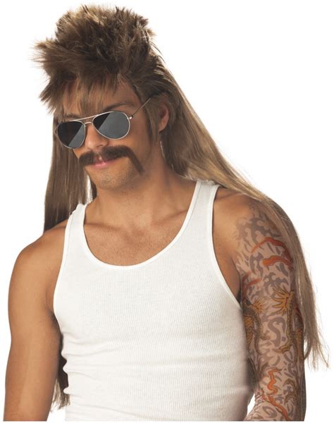 Mississippi Mud Flap Dirty Blonde Wig Mullet S Redneck Hillbilly