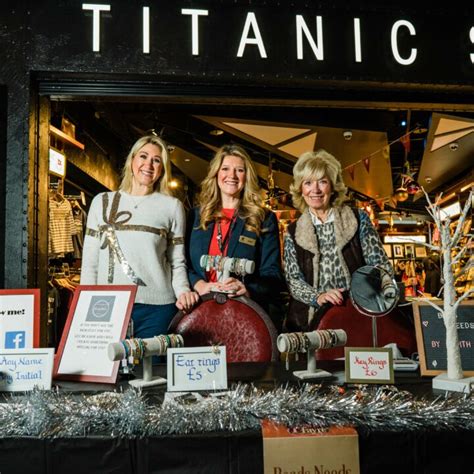 Christmas Lights Switch On At Titanic Belfast Maritime Mile