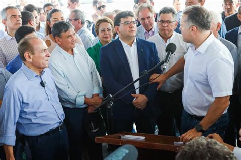 Governador E Ministros Inauguram Viaduto Do Mercado Do Peixe Veja