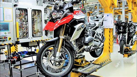 Bmw Motorcycle Assembly Berlin Plant Youtube