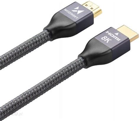 Kabel Hdmi 2 1 8K 60 Hz 48 Gbps 4K 120 3M Opinie I Ceny Na Ceneo Pl