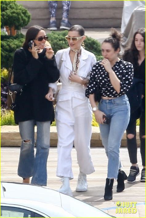 Kendall Jenner Bella Hadid Went Topless In Thong Bikini Bottoms While On Vacation Photo