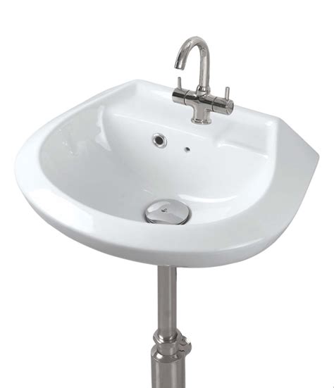 TOYO Ceramic Wall Hung Wash Basin For Bathroom Model Name Number