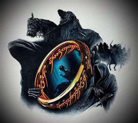 Movie Drawings and their Characters | Lord of the rings tattoo, Lotr