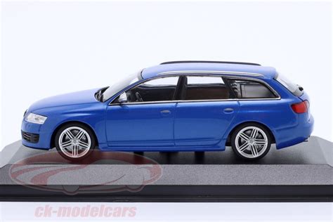 Minichamps Audi Rs Avant C Baujahr Blau Metallic