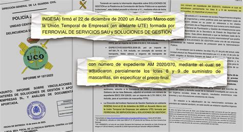 Illa Contrat A La Trama Koldo Tras Recibir El Aval Positivo De Armengol