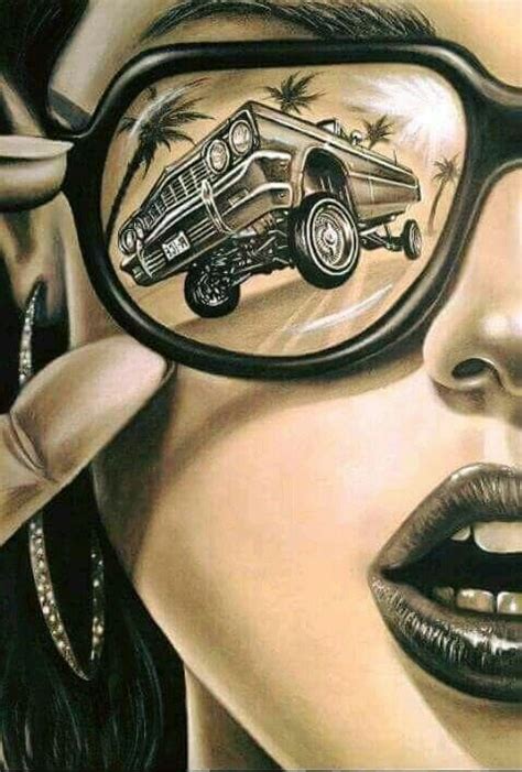 Pin By NOD 346 On Arte Cholero Worldwide Lowrider Art Chicano Art