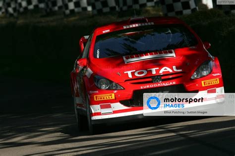 Gilles Panizzi Fra Peugeot Wrc Goodwood Festival Of Speed