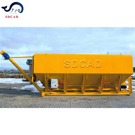 Sdcad Hot Sale Screw Conveyor Cement Auger Conveyor For Silo Concrete Mixer China Container