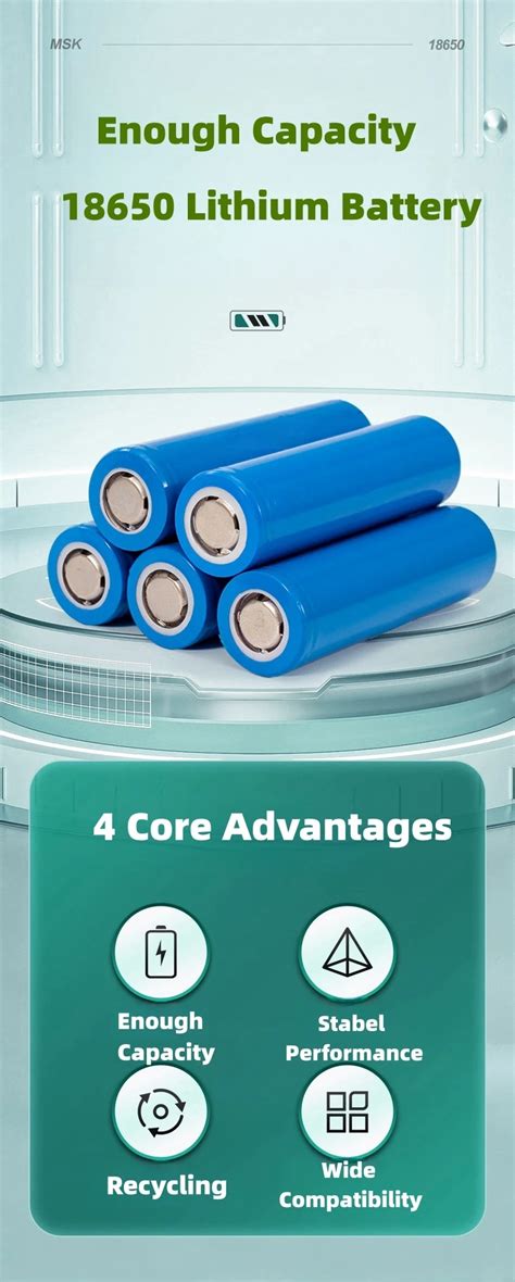 Lr1865la Lishen 2000mah 3.7v Lithium 18650 Battery 30a 15c High ...