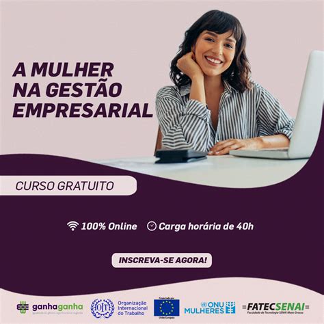 Inscri Es Abertas Para Curso On Line E Gratuito Para Mulheres Sobre