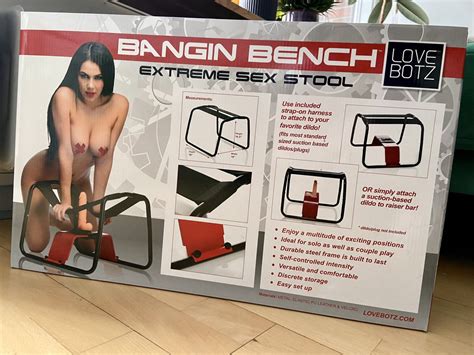 My Lovebotz Bangin Bench Extreme Sex Stool Review Tried Tested