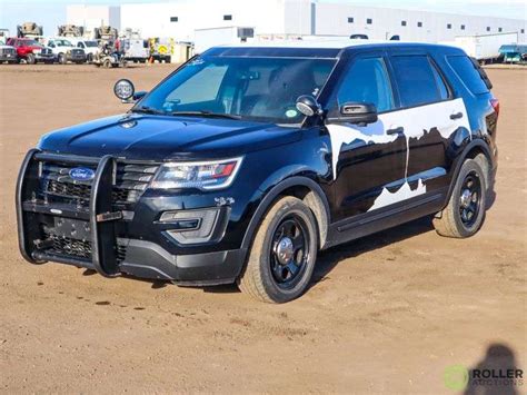 Ford Explorer Awd Police Interceptor Suv Roller Auctions