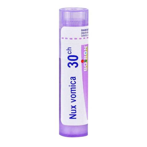 NUX VOMICA BOIRON 30CH Tube Granules Pharmacie En Ligne