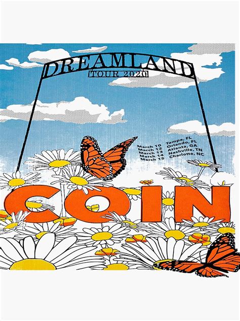 "Coin band logo" Sticker by lmurielbz | Redbubble