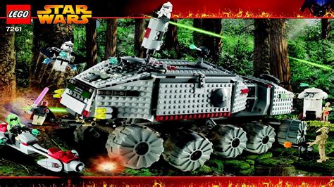 Lego Instructions Star Wars 7261 Clone Turbo Tank Youtube