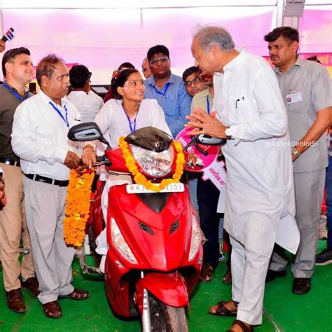 Unveiling Progress Ashok Gehlots Visit To The Mahotsav Inflation