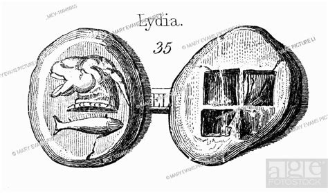 Lydian coins, the earliest known coins, Stock Photo, Picture And Rights ...