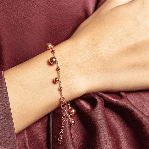 Shaya By Caratlane Spotlight Bracelet In Rose Gold Plating Buy Shaya