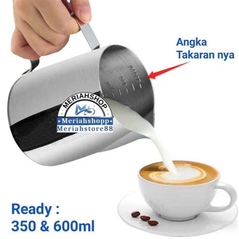 teko susu kopi latte milk jug pot dalgona  angka takarancoffee