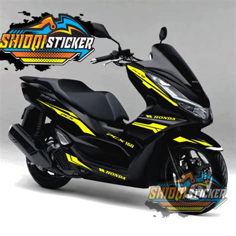 Jual COD Striping Pcx 160 Stiker Cutting List Bodi Honda Pcx 160