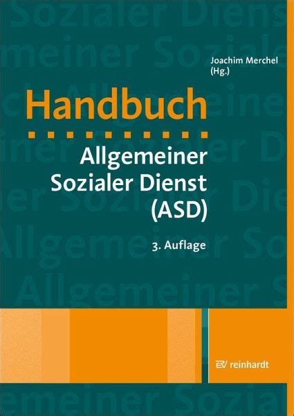 Handbuch Allgemeiner Sozialer Dienst ASD eBook PDF bücher de