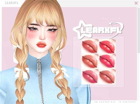 Learxfl Lipstick N11 Screenshots The Sims 4 Create A Sim CurseForge