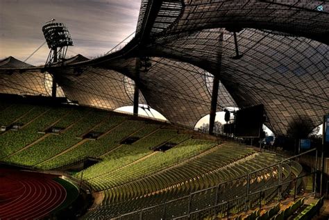 Premium Photo | View of track and field stadium