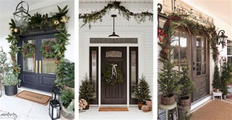 Beautiful Farmhouse Christmas Front Porch Decor Ideas Np