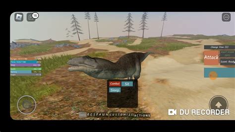 Roblox Dinosaur World Mobile Meraxes Showcase Youtube