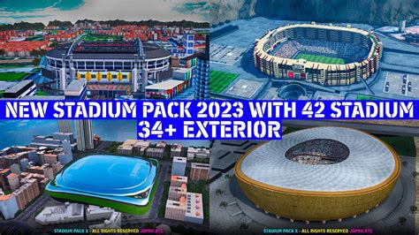 PES 2017 NEW STADIUM PACK X 2023 42 NEW STADIUM WITH 34 EXTERIOR