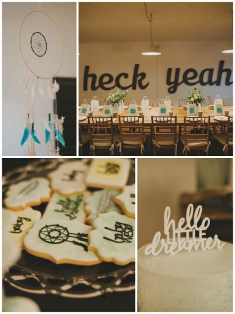 Kara S Party Ideas Dream Catcher Baby Shower Kara S Party Ideas