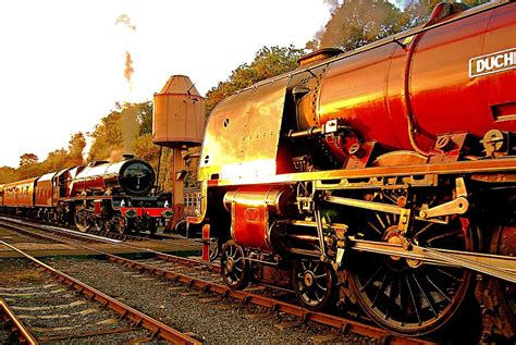 1938 Steam Train Duchess Of Sutherland 6233 Train Steam Trains Steam