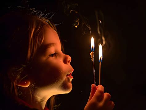 how to blow out candles in a line 2