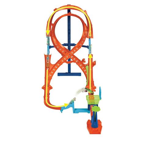 Hot Wheels Action Pionowy tor Ósemka Hopdowody Sklep dziecięcy